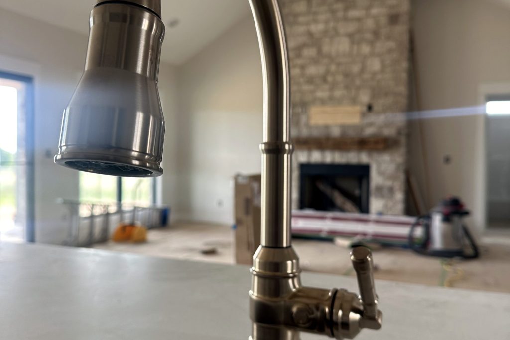 New kitchen faucet, just finished